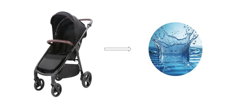 Baby Stroller With Removable And Washable Softgoods