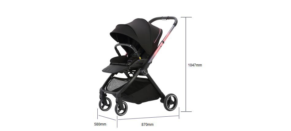 Nexus Pro High Landscape Baby Stroller