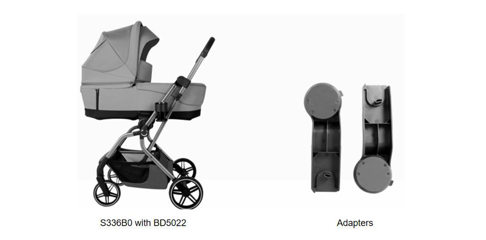 Baby Stroller Match With OSKBABY Safety Car Seat And Carrycot