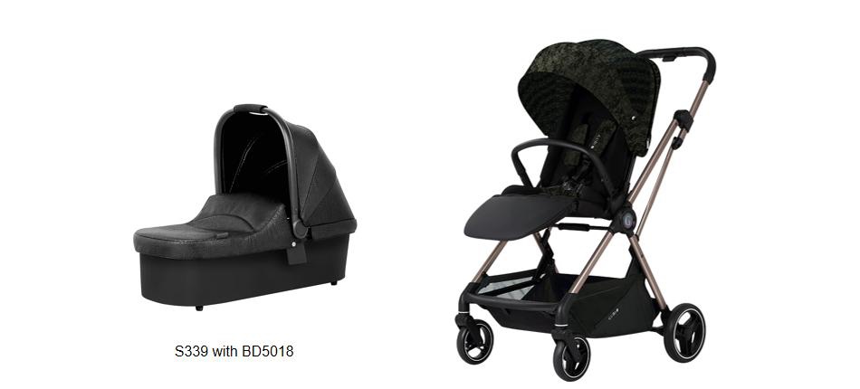 Baby Stroller Match With OSKBABY Safety Car Seat And Carrycot