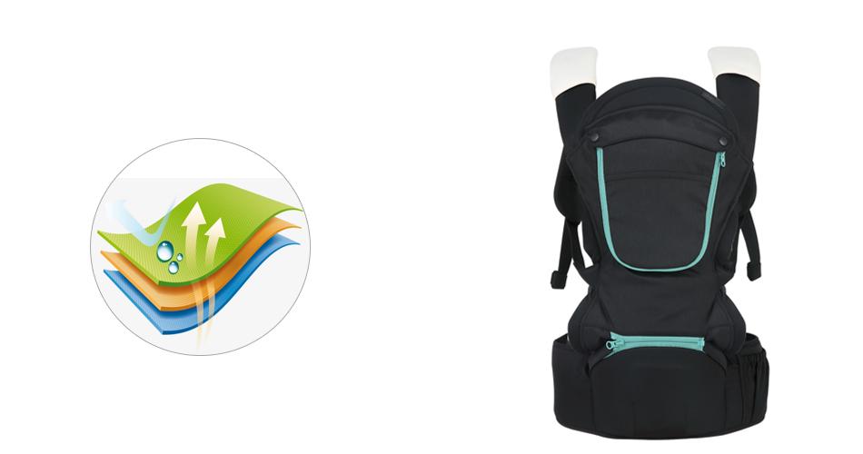 Baby Carrier With Breathable Mesh