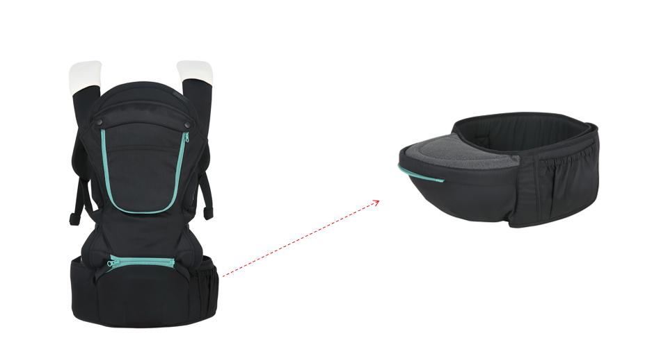 Baby Carrier With An Anti-slip Hip Seat