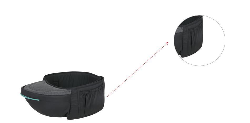 Baby Carrier With Hip Seat Storage