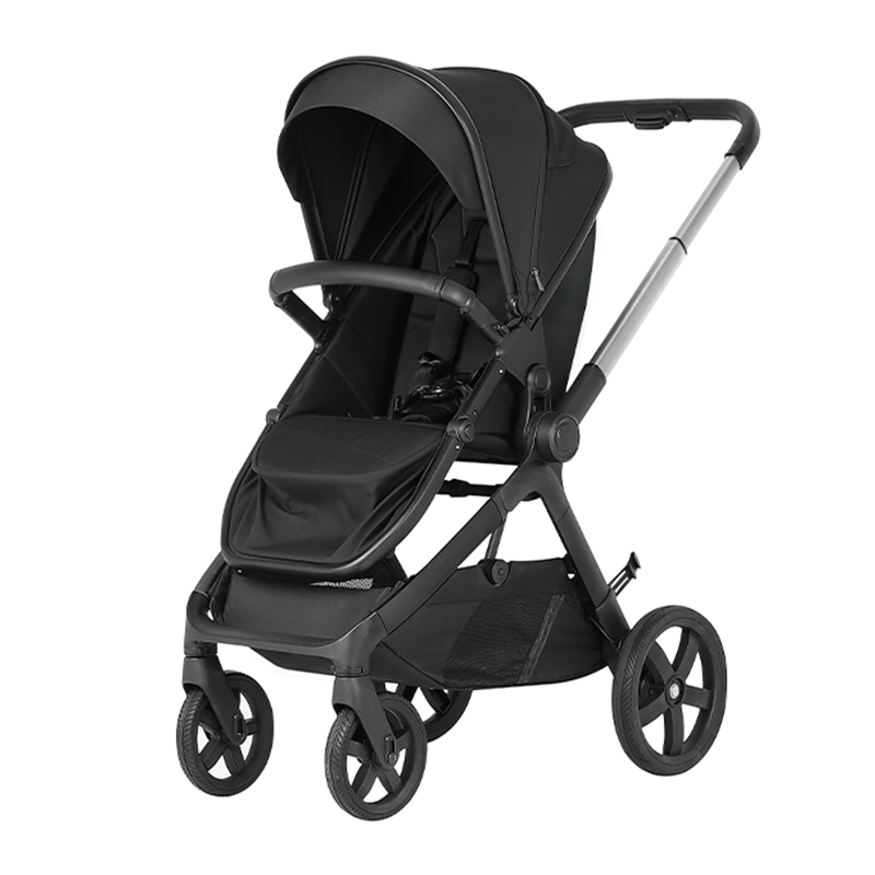 Auto-folding ODM Vista Swift High Landscape Baby Stroller 45°